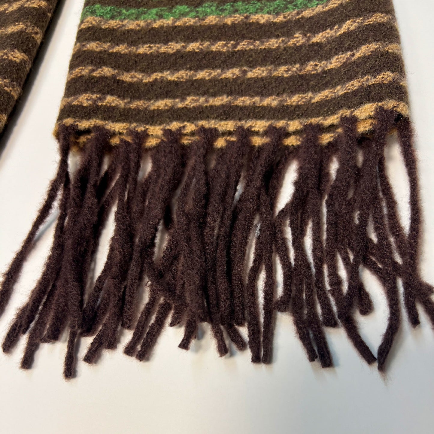 Brown & Green Scarf - Fox Hunt