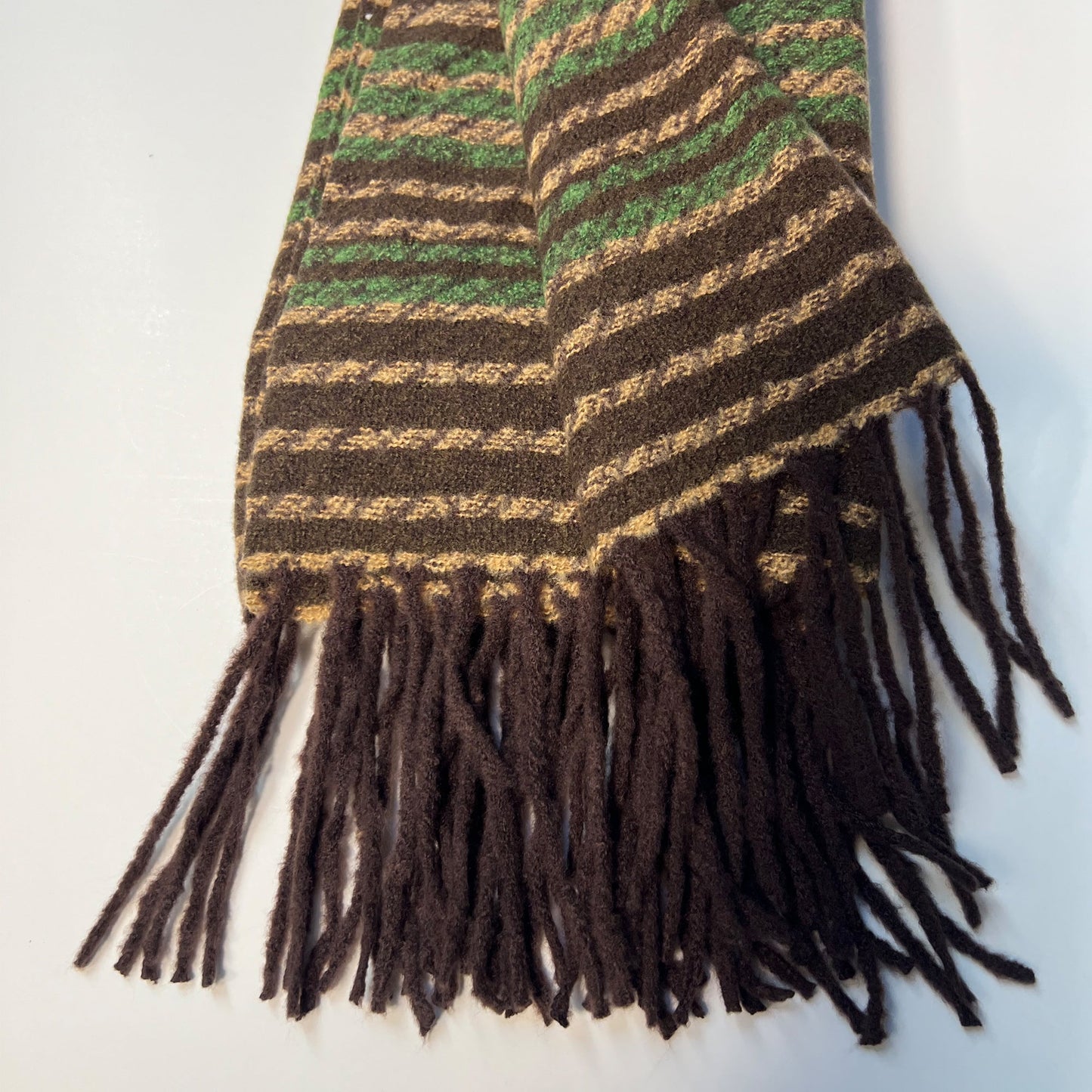 Brown & Green Scarf - Fox Hunt
