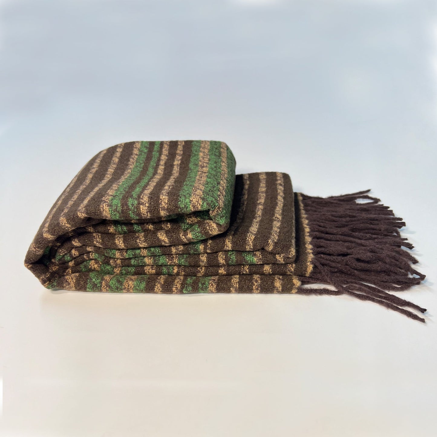 Brown & Green Scarf - Fox Hunt